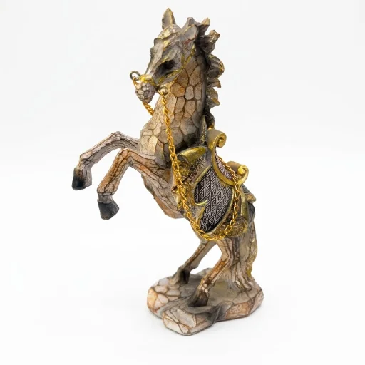 Horse statue Gold