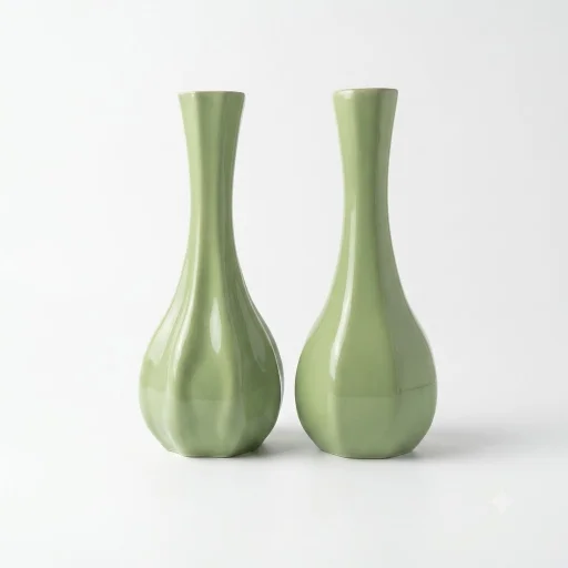 Green Vase (pair)