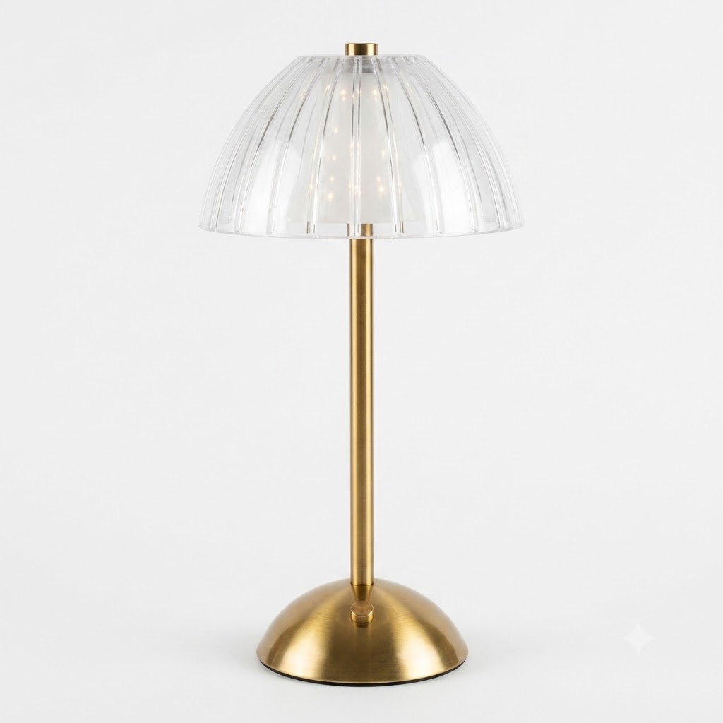 Modern gold lamp (single)