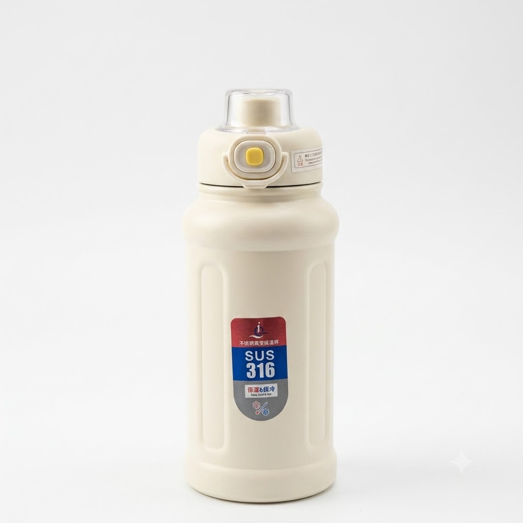 White Water Bottle (thermos)