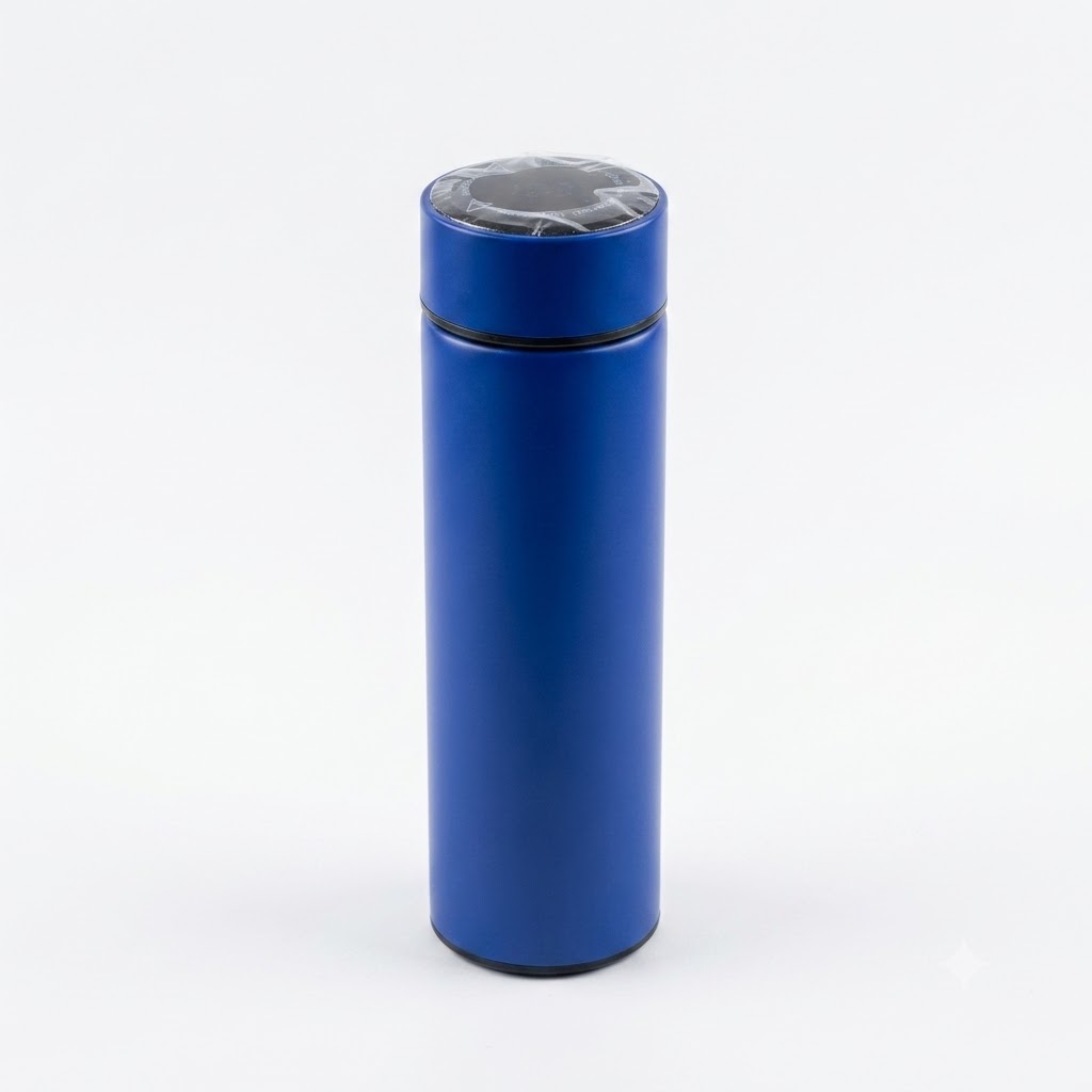 Blue Temperature Water Bottle