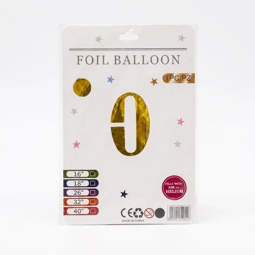 Foil Balloon Numbers
