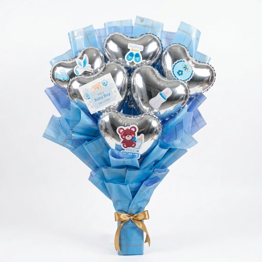 Baby Boy Bouquet