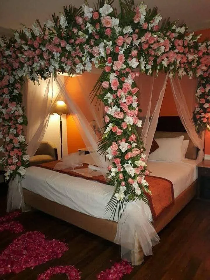 Mix Flower Masehri with kanghi palm