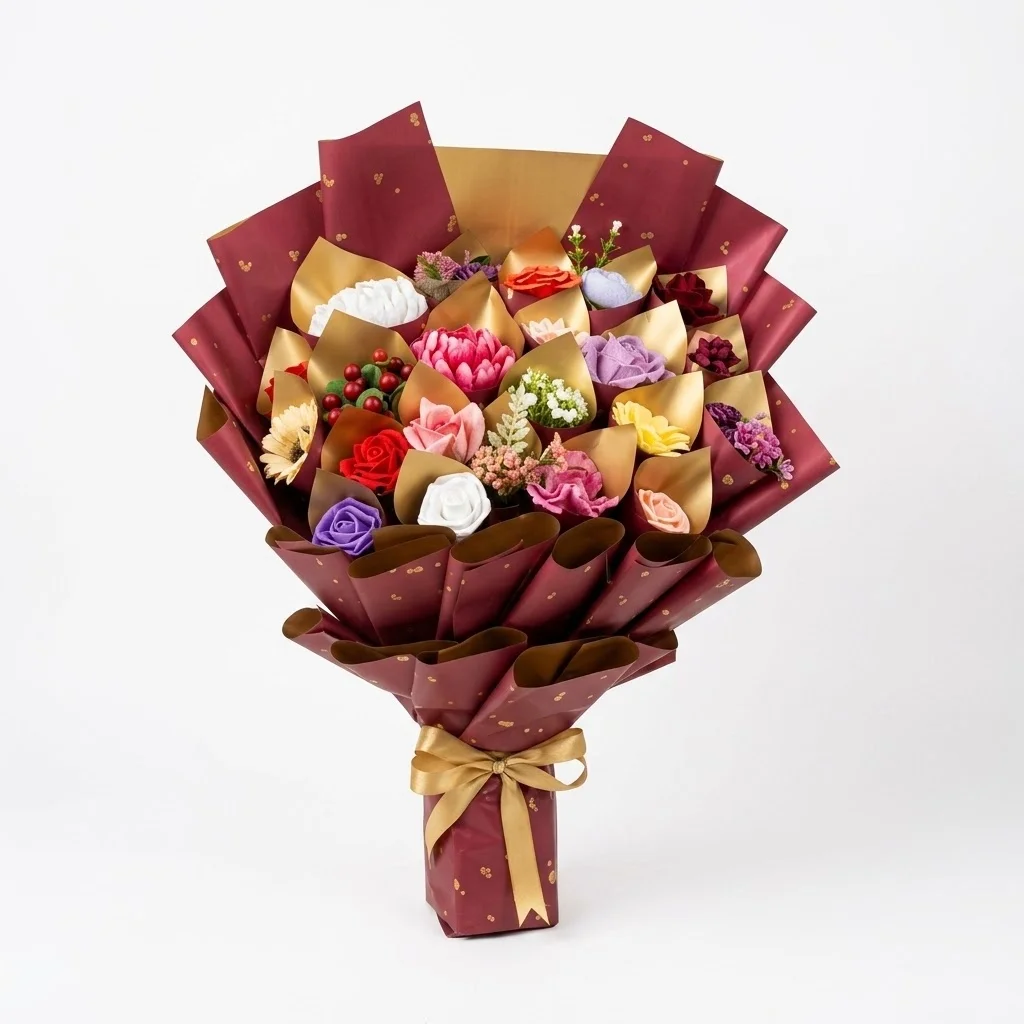 Artificial Bouquet - Split Flowers