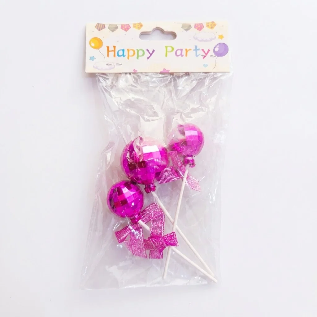 Disco Ball Cake Toppers