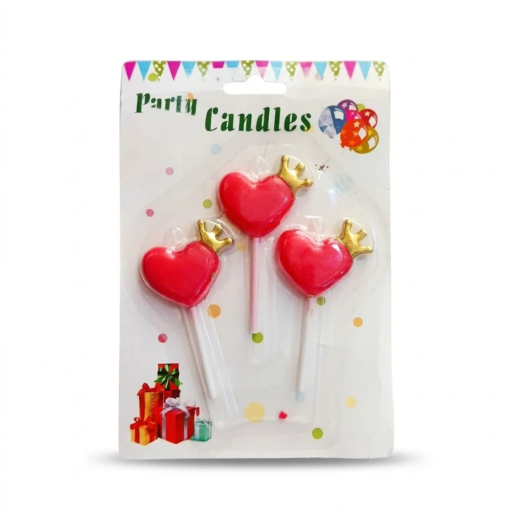 Heart Shaped Candles