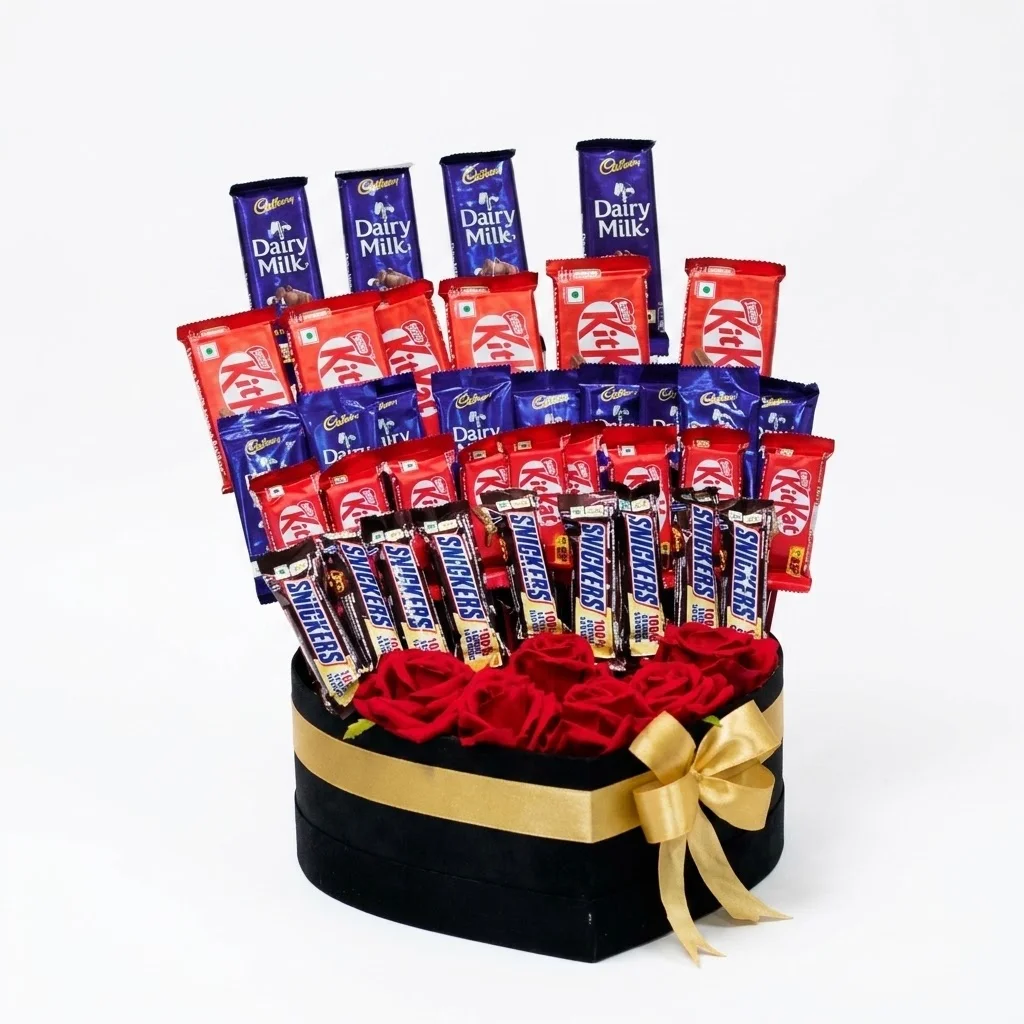 Chocolate Box - Heart shaped